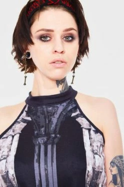 Jawbreaker Church Column Dress -Cheap GOTHIC DRESSES Store church column dress jawbreaker 4 300x