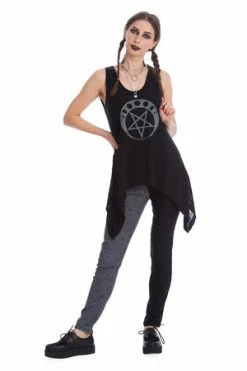 Banned Circle Flock Top -Cheap GOTHIC DRESSES Store circle flock top banned 3 300x