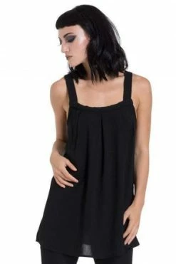 Jawbreaker Crepe Fashion Top -Cheap GOTHIC DRESSES Store crepe fashion top jawbreaker 6 300x