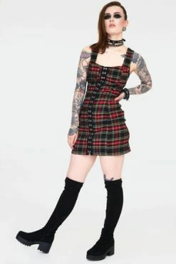 Jawbreaker Disgraced Tartan Bodycon Dress -Cheap GOTHIC DRESSES Store disgraced tartan bodycon dress dra 9455 02.970 300x