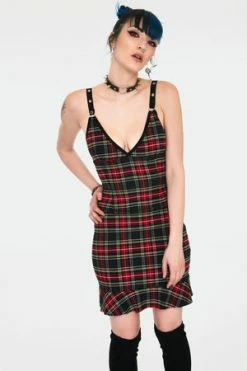 Jawbreaker Disgraced Tartan Mini Dress