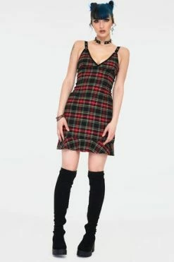 Jawbreaker Disgraced Tartan Mini Dress -Cheap GOTHIC DRESSES Store disgraced tartan mini dress dra 9454 02.969 300x