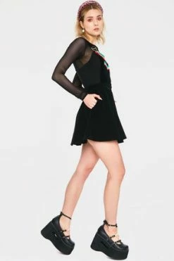 Jawbreaker Double Rainbow Overall Dress -Cheap GOTHIC DRESSES Store double rainbow dress dra 9267 02.860 300x