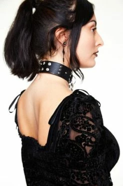 Jawbreaker Paisley Burnout High Low Dress -Cheap GOTHIC DRESSES Store dra 9355 bi 04 300x