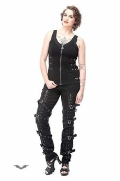 Queen Of Darkness Figure-Hugging Gothic Top -Cheap GOTHIC DRESSES Store figure hugging gothic top queen of darkness 4 300x