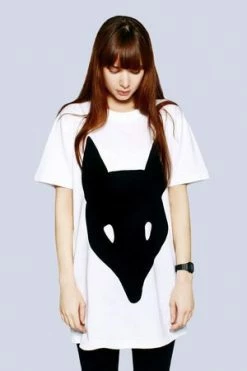 Long Clothing Fox T-Shirt – Unisex -Cheap GOTHIC DRESSES Store fox t shirt unisex long clothing 3 300x