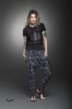 Queen Of Darkness Goth Top Decorated With Fringes -Cheap GOTHIC DRESSES Store goth top decorated with fringes queen of darkness 3 300x