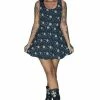 Dr Faust Gothic Ouija Board Mini Dress - Esme