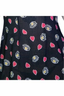 Dr Faust Hearts And Eyes Black Sheer Mini Dress - Camila -Cheap GOTHIC DRESSES Store hearts and eyes black sheer mini dress camila dr faust 3 300x