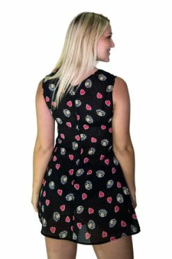 Dr Faust Hearts And Eyes Black Sheer Mini Dress - Camila -Cheap GOTHIC DRESSES Store hearts and eyes black sheer mini dress camila dr faust 4 300x