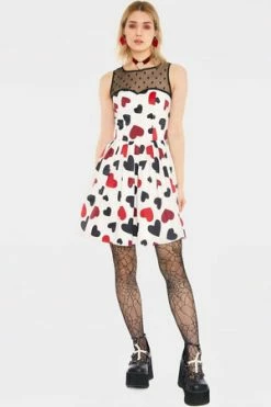 Jawbreaker Hearts Desire Dress -Cheap GOTHIC DRESSES Store hearts desire dress jawbreaker 3 300x