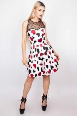 Jawbreaker Hearts Desire Dress -Cheap GOTHIC DRESSES Store hearts desire dress jawbreaker 5 300x