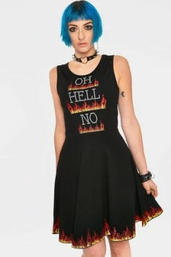 Jawbreaker HELLO NO Skater DRESS