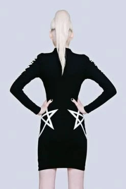 Long Clothing Hexagram Dress -Cheap GOTHIC DRESSES Store hexagram dress long clothing 3 300x