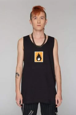 Long Clothing Highly Flammable Vest - Unisex 7 Long Clothing Highly Flammable Vest - Unisex -Cheap GOTHIC DRESSES Store highly flammable vest unisex long clothing 3 300x