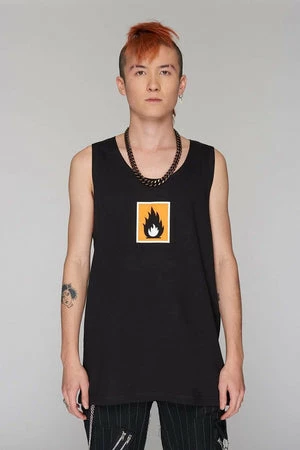 Long Clothing Highly Flammable Vest - Unisex 3 Long Clothing Highly Flammable Vest - Unisex - Image 3