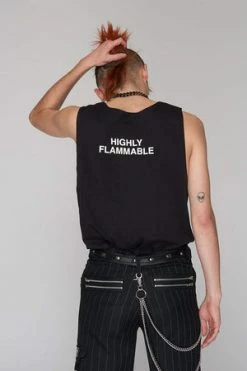 Long Clothing Highly Flammable Vest - Unisex 8 Long Clothing Highly Flammable Vest - Unisex -Cheap GOTHIC DRESSES Store highly flammable vest unisex long clothing 4 300x