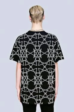 Long Clothing Infinity Black T-Shirt - Unisex -Cheap GOTHIC DRESSES Store infinity black t shirt unisex long clothing 3 300x