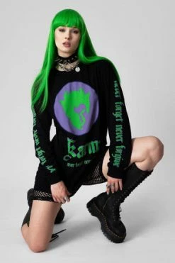 Long Clothing Karma - Long Sleeve - Unisex -Cheap GOTHIC DRESSES Store karma long sleeve unisex long clothing 4 300x