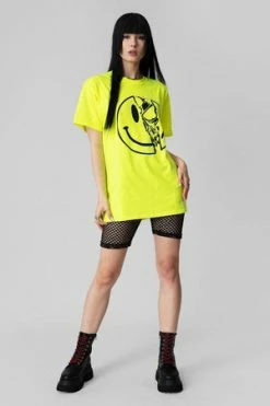 Long Clothing Killer Smiley - T-shirt - Unisex -Cheap GOTHIC DRESSES Store killer smiley t shirt unisex long clothing 3 300x