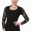 Banned Lace Rose Bolero