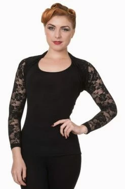 Banned Lace Rose Bolero