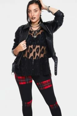 Jawbreaker Leo Mesh Sleeveless Top -Cheap GOTHIC DRESSES Store leo mesh sleeveless top jawbreaker 3 300x