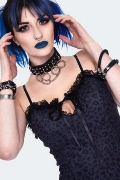 Jawbreaker Leopard Mesh Baby Doll Dress -Cheap GOTHIC DRESSES Store leopard mesh baby doll dress dra 9575 04.1434 300x