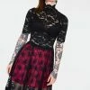 Jawbreaker Lost Girl Black Lace Witch Dress
