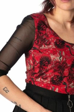 Banned Mad Dame Mesh Top 7 Banned Mad Dame Mesh Top -Cheap GOTHIC DRESSES Store mad dame mesh top banned 4 300x