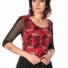Banned Mad Dame Mesh Top