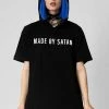 Long Clothing Made By Satan - Hooded T-Shirt - Unisex