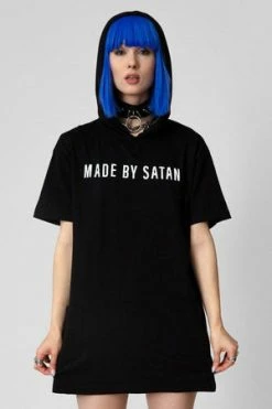 Long Clothing Made By Satan - Hooded T-Shirt - Unisex