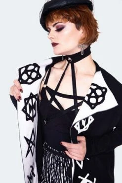 Jawbreaker Magic Symbols Reverse Cardigan -Cheap GOTHIC DRESSES Store magic symbols reverse cardigan caa 3650 03.1168 300x