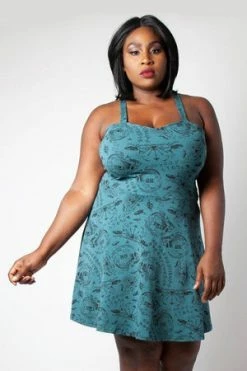 Jawbreaker Make Up Your Mind Skater Dress -Cheap GOTHIC DRESSES Store make up your mind skater dress jawbreaker 7 300x