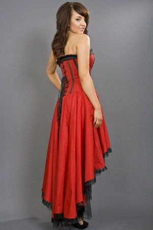 Burleska Monroe Corset Dress In Taffeta 2 Burleska Monroe Corset Dress In Taffeta - Image 2