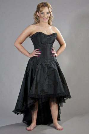 Burleska Monroe Corset Dress In Taffeta 3 Burleska Monroe Corset Dress In Taffeta - Image 3