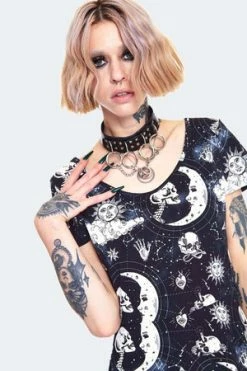 Jawbreaker Moonstone Skater Dress 9 Jawbreaker Moonstone Skater Dress -Cheap GOTHIC DRESSES Store moonstone skater dress dra 8679 04.1714 300x