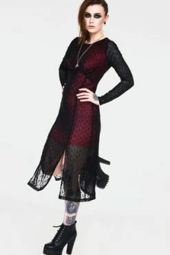 Jawbreaker Moonstruck Mesh Midi Dress -Cheap GOTHIC DRESSES Store moonstruck mesh midi dress dra 9451 01.967 300x