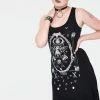 Jawbreaker Moth Witchy Dress With Back Ties