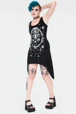 Jawbreaker Moth Witchy Dress With Back Ties -Cheap GOTHIC DRESSES Store moth witchy dress with back ties dra 9472 02.1146 300x