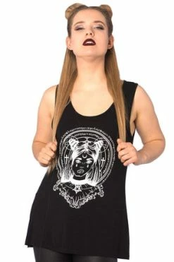 Banned Mystic Chic Pentagram Top -Cheap GOTHIC DRESSES Store mystic chic pentagram top banned 3 300x