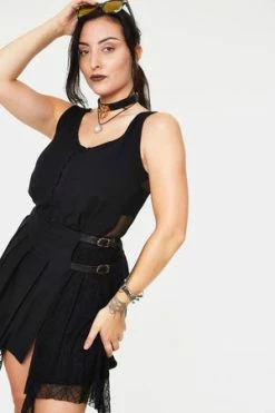 Jawbreaker Nasty Net Tank Top -Cheap GOTHIC DRESSES Store nasty net tank top jawbreaker 4 300x