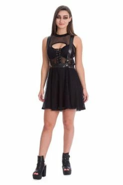 Banned Nightmare Net Tie Top 5 Banned Nightmare Net Tie Top -Cheap GOTHIC DRESSES Store nightmare net tie top banned 3 300x