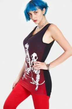 Jawbreaker No Evil Creepy Cats Ombre Top -Cheap GOTHIC DRESSES Store no evil creepy cats ombre top jawbreaker 3 300x