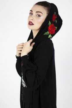 Jawbreaker Not A Romantic Hooded Cardigan -Cheap GOTHIC DRESSES Store not a romantic hooded cardigan jawbreaker 5 300x