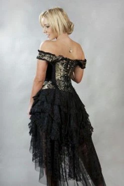 Burleska Ophelie Burlesque Corset Dress King Brocade -Cheap GOTHIC DRESSES Store ophelie burlesque corset dress king brocade burleska 4 300x