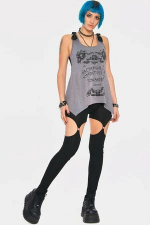 Jawbreaker Ouiji Goth Vest Top 8 Jawbreaker Ouiji Goth Vest Top - Image 8
