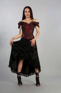 Burleska Passion Corset Dress In King Brocade 14 Burleska Passion Corset Dress In King Brocade -Cheap GOTHIC DRESSES Store passion corset dress in king brocade burleska 3 300x
