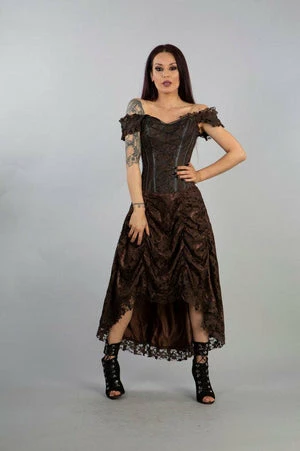 Burleska Passion Corset Dress In King Brocade 5 Burleska Passion Corset Dress In King Brocade - Image 5